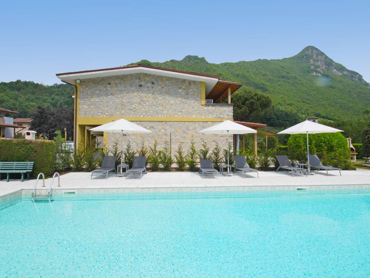 Vakantieappartement met zwembad en hond toegestaan in Idro, Garda Bergen, Italië voor 6 personen foto 23