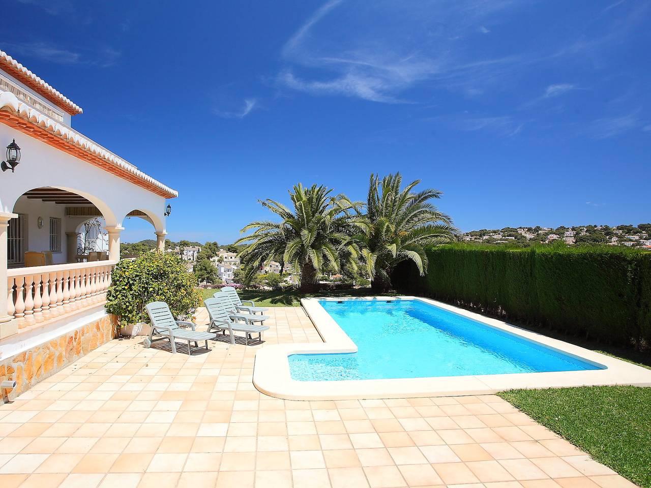 Vakantiehuis met privézwembad en zeezicht in Granadella, Jávea, Spanje voor 6 personen foto 14