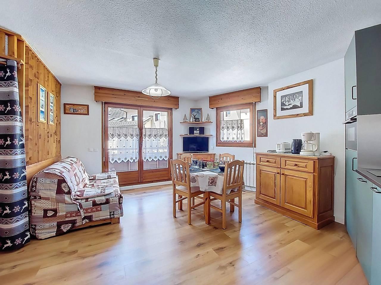 L'Espace Montagne met 1 slaapkamer en balkon in Brevent-Flegere, Chamonix, Frankrijk voor 4 personen foto 3
