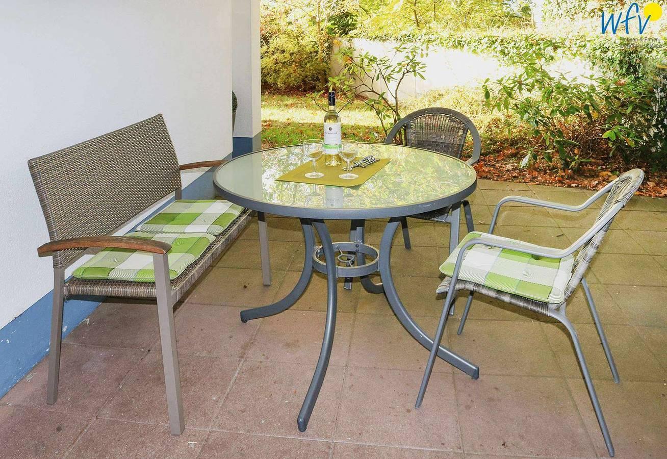 Vakantieappartement met 1 slaapkamer en terras in Binz, Rügen, Duitsland voor 4 personen foto 20