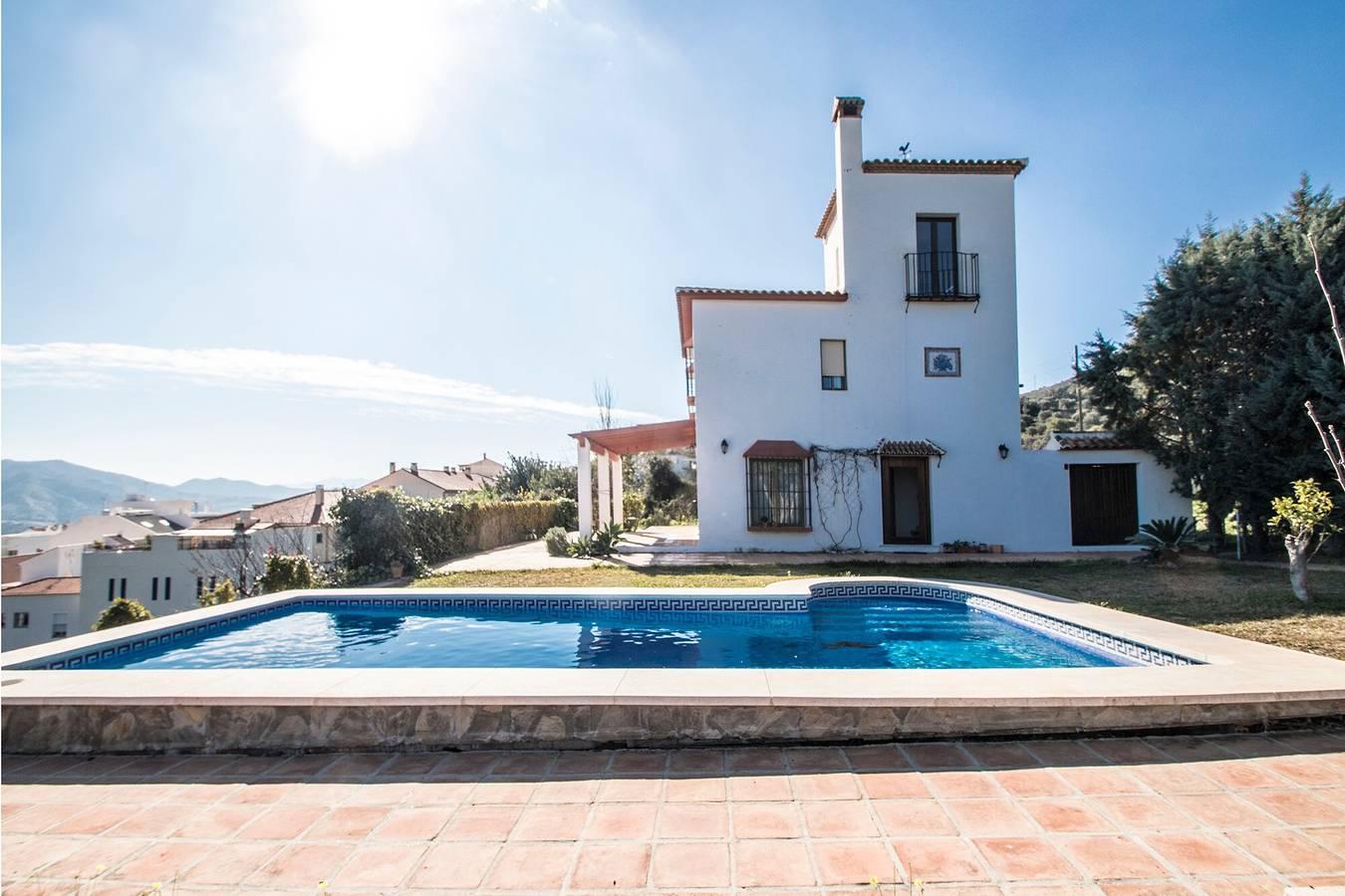 Villa 'Caminito del Rey' met uitzicht op de bergen, zwembad in Álora, Cordillera Penibética, Spanje voor 6 personen foto 22