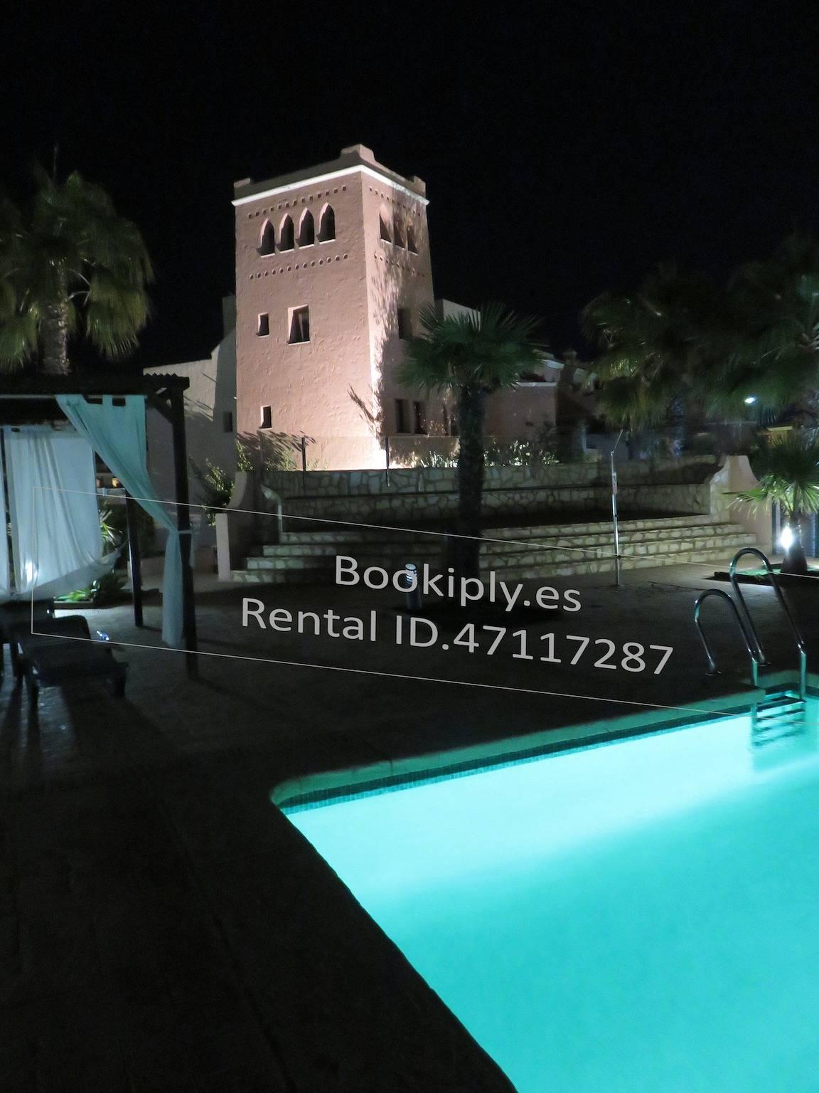 Kasbah del Puerto Rey Precioso Bajó' met zwembad, Wi-Fi & tuin in Playas de Vera, Vera, Spanje voor 6 personen foto 24