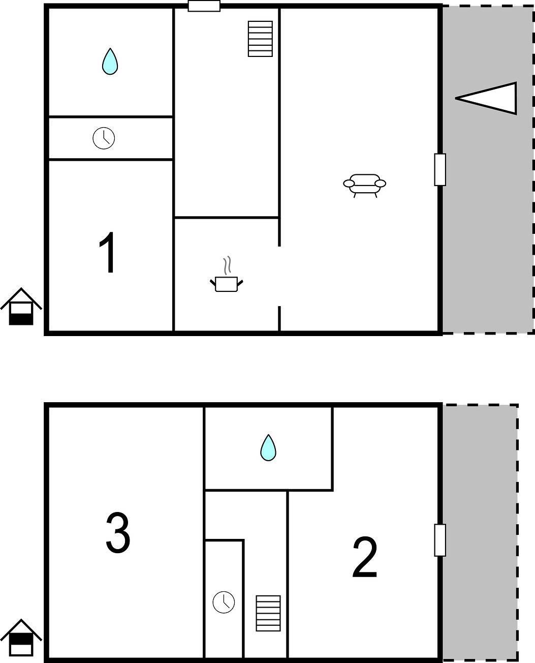 Gezellig appartement met terras & parkeerplaats in Oberaula, Knüllgebergte, Duitsland voor 7 personen foto 19