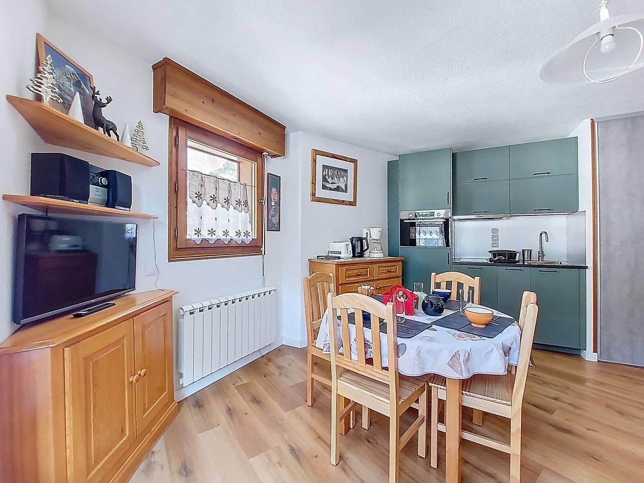 L'Espace Montagne met 1 slaapkamer en balkon in Brevent-Flegere, Chamonix, Frankrijk voor 4 personen foto 14