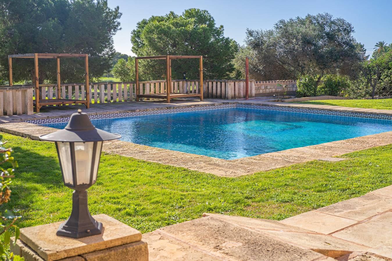 Vakantie Appartement "Es Turo d'Eivissa" met Zwembad, Wi-Fi in Ses Salines, Kust van Mallorca, Spanje voor 2 personen foto 21