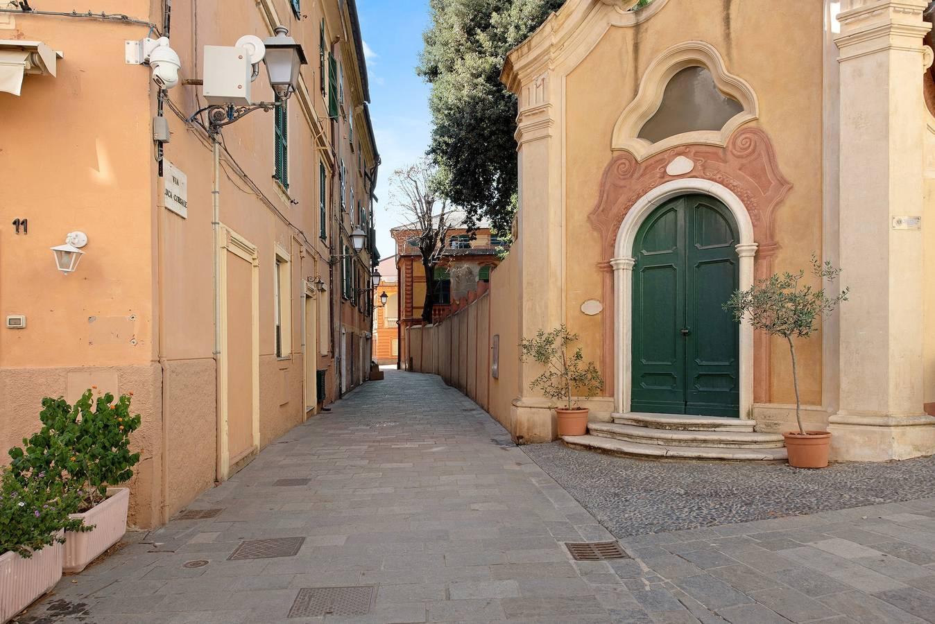 Appartement "Trilocale San Nazario" dichtbij het strand met A/C in Varazze (City), Varazze, Italië voor 6 personen foto 19