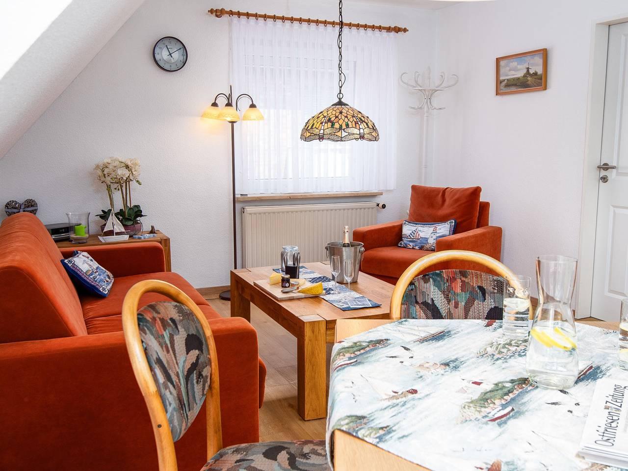 Vakantieappartement met binnenzwembad en zwembad in Strand Norddeich, Norddeich, Duitsland voor 3 personen foto 10
