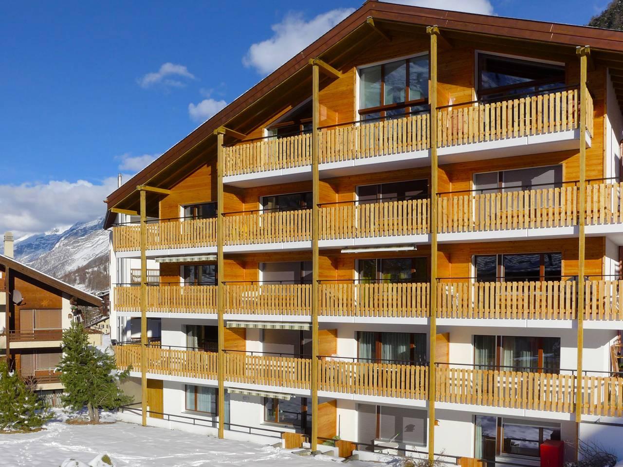 Vakantieappartement met 1 slaapkamer en balkon in Zermatt, Walliser Alpen, Zwitserland voor 6 personen foto 23