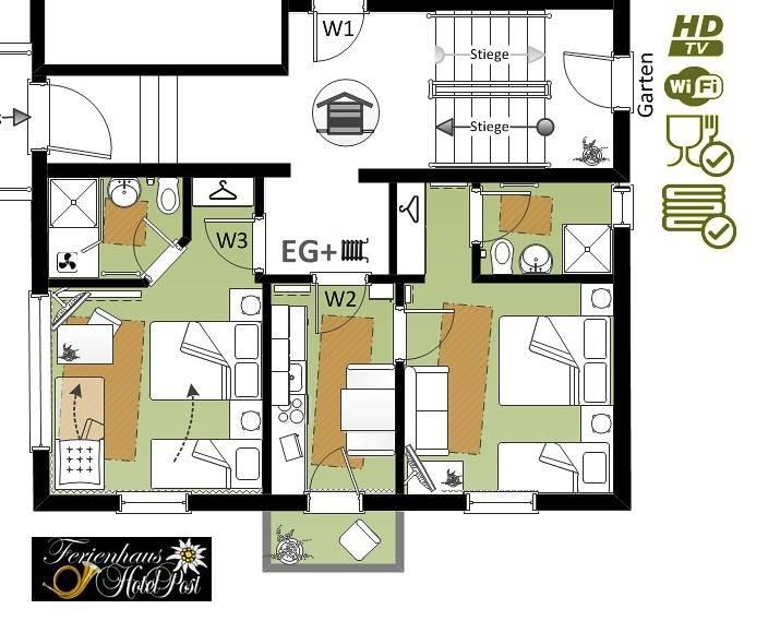 Vakantieappartement in Schober, Oostenrijk voor 6 personen foto 12