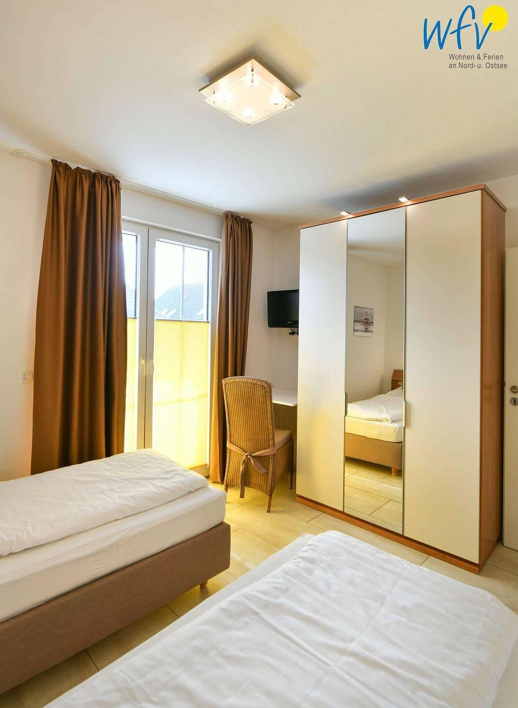 Vakantieappartement met sauna en 2 slaapkamers en balkon in Wangerooge, Duitsland voor 5 personen foto 19