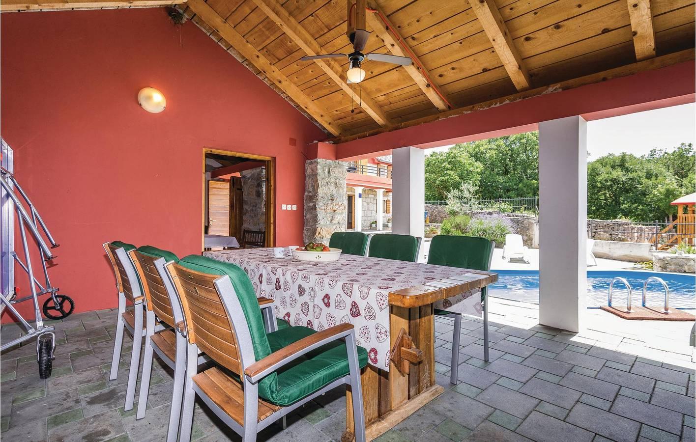 Charmant appartement met 2 slaapkamers, zwembad, terras en wifi in Obrovac, Zadar, Kroatië voor 6 personen foto 19