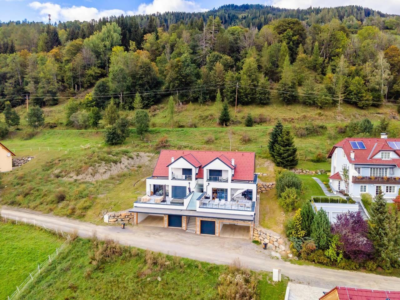 Prachtige Lodge met groot terras in St. Georgen ob Murau, Sankt Georgen am Kreischberg, Oostenrijk voor 10 personen foto 23