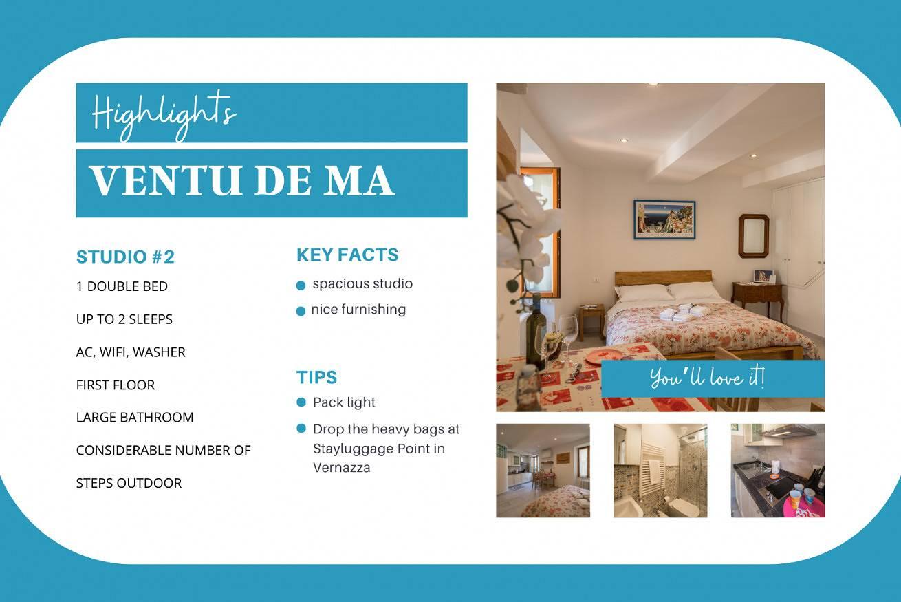 Vakantieappartement in Cinque Terre, Italië voor 2 personen foto 2