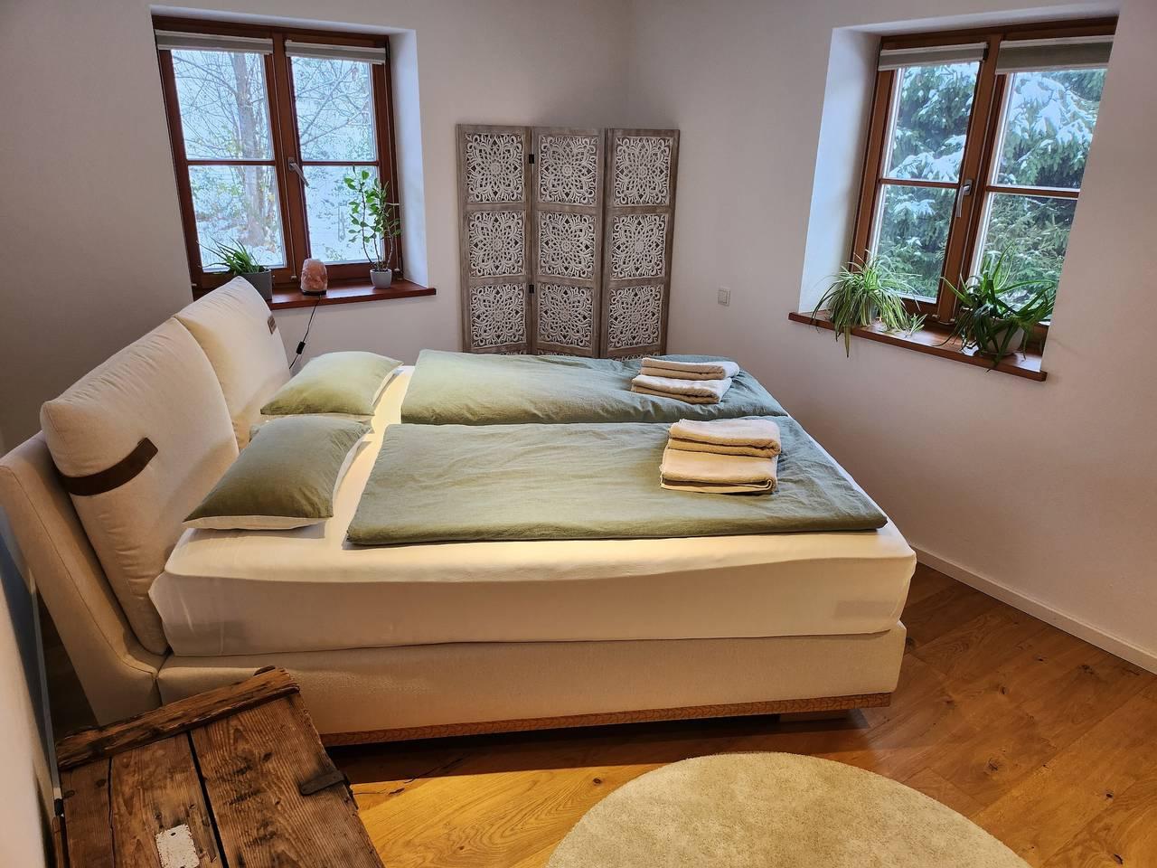 Appartement 'Exclusive 120 qm Wohnung am Wössner See' in Unterwössen, Beierse Alpen, Duitsland voor 4 personen foto 23