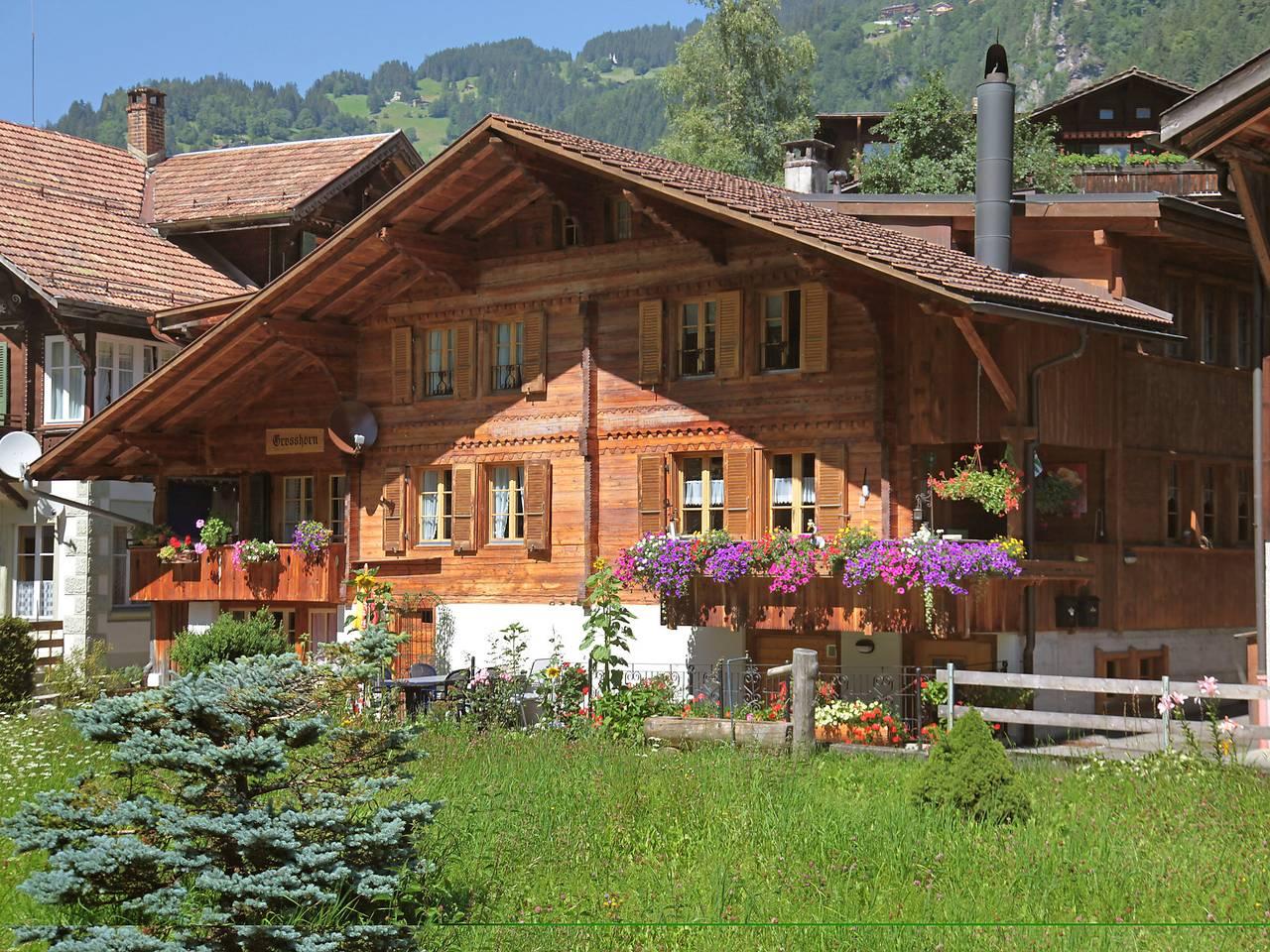 Vakantieappartement in Lauterbrunnen, Zwitserland voor 4 personen
