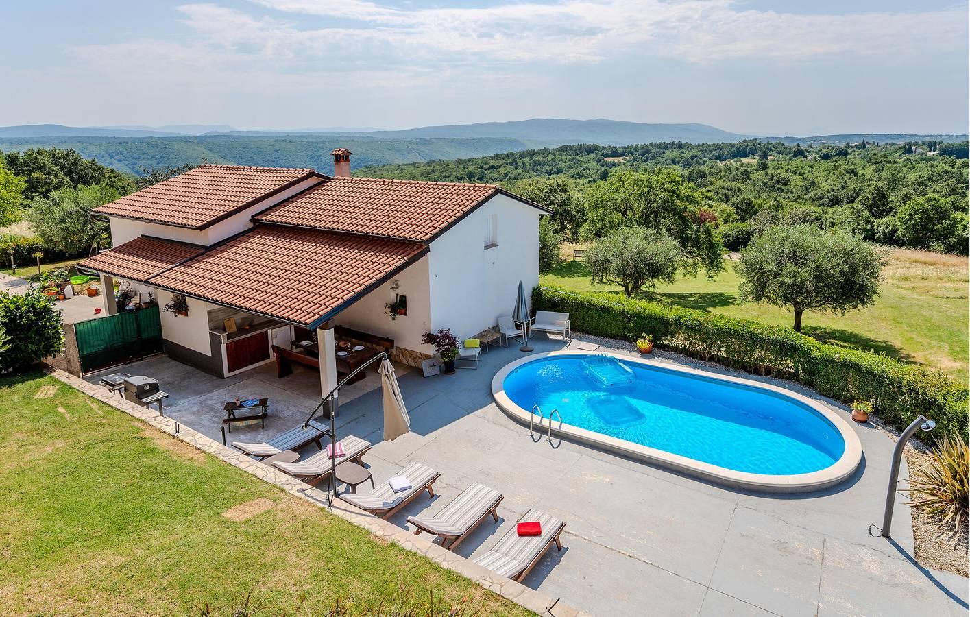 Gezellig appartement van 134 m² met zwembad, wifi in Barban, Zuidkust Istrië, Kroatië voor 9 personen foto 19