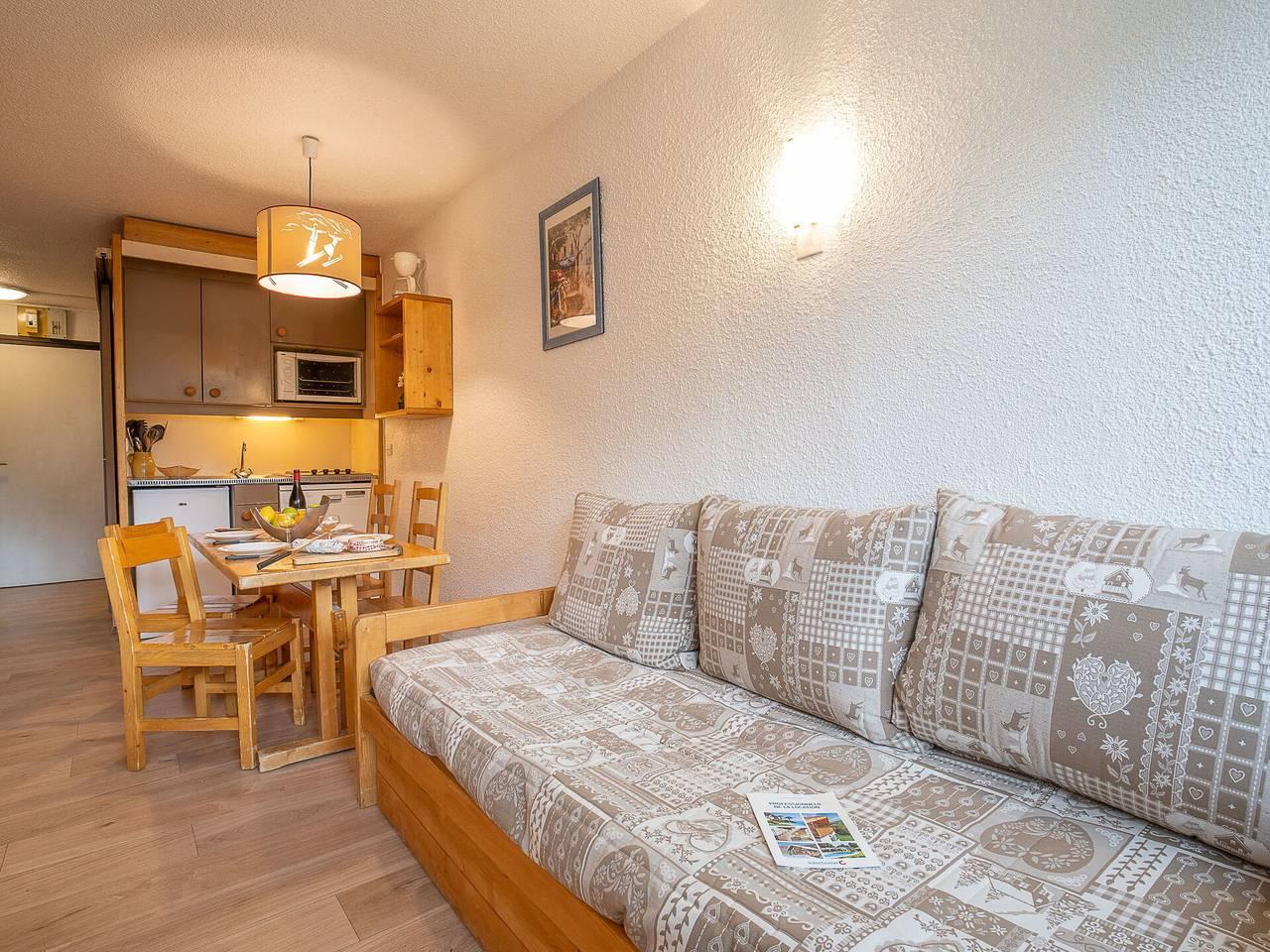 Val Thorens 550 - Arcelle 614 550.4 in Val Thorens, Massif de la Vanoise, Frankrijk voor 4 personen foto 23