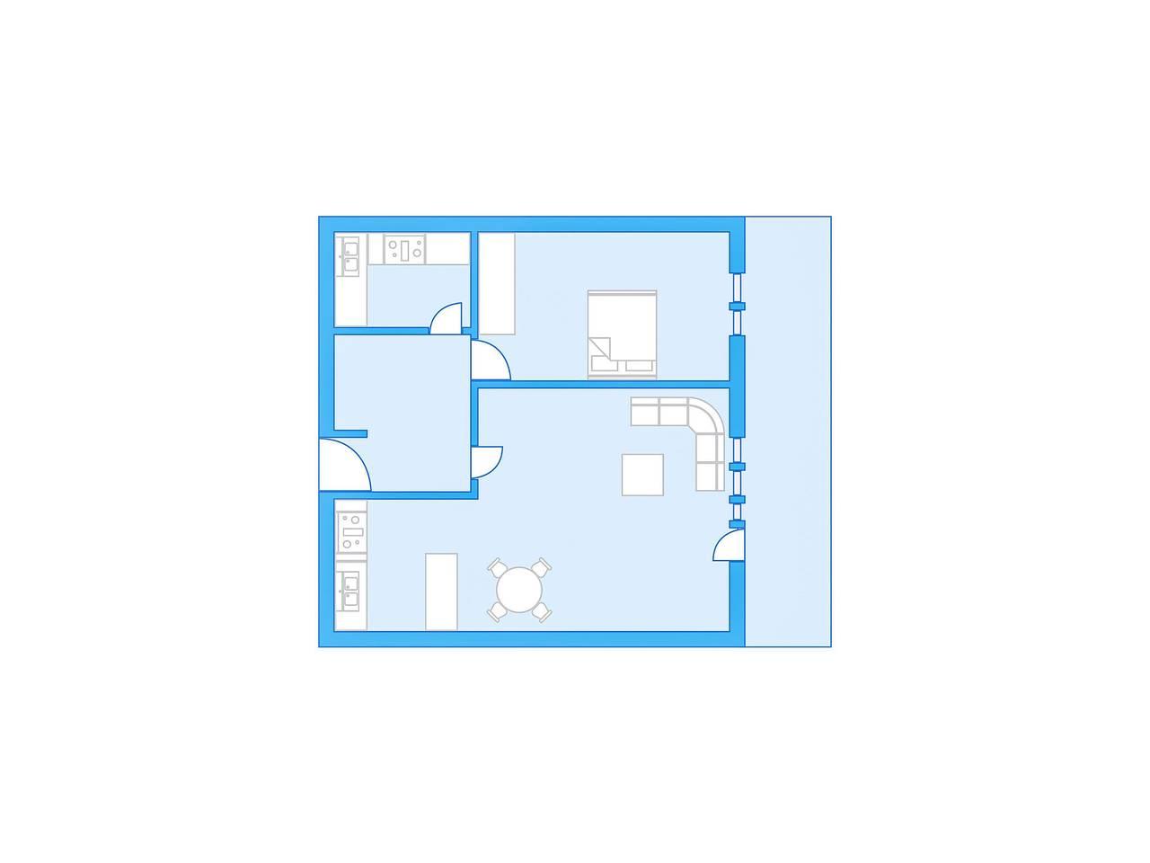 Allod Park Haus C met 1 slaapkamer en binnenzwembad in Davos Platz 1, Davos, Zwitserland voor 5 personen foto 16