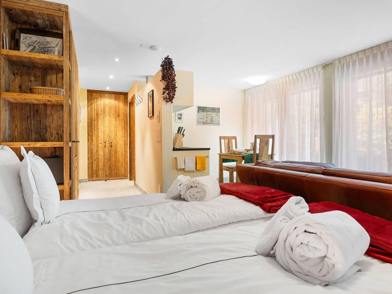Vakantieappartement met sauna en 1 slaapkamer en terras in Zermatt, Walliser Alpen, Zwitserland voor 2 personen foto 17