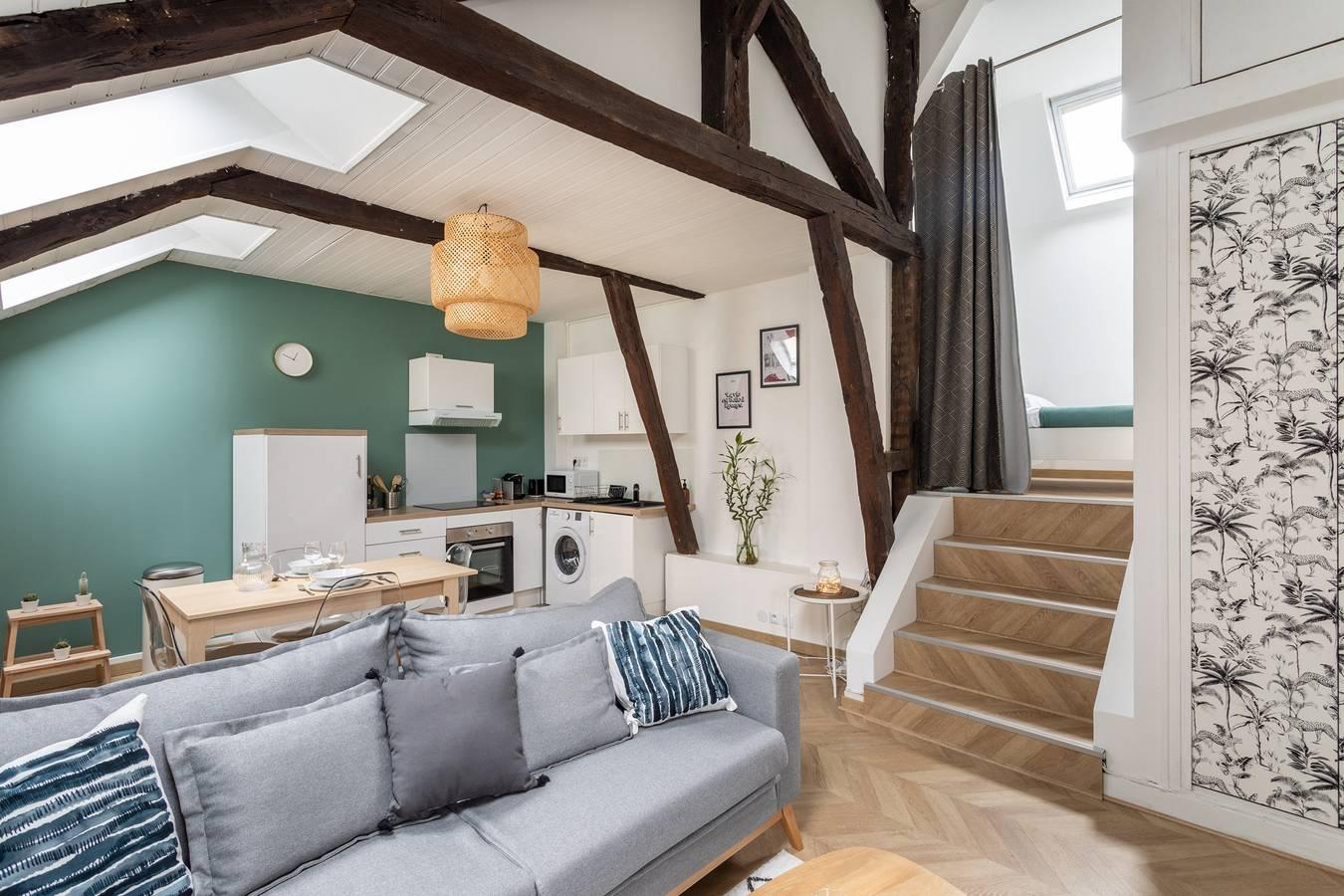 Vakantieappartement in Rennes, Frankrijk voor 3 personen foto 6