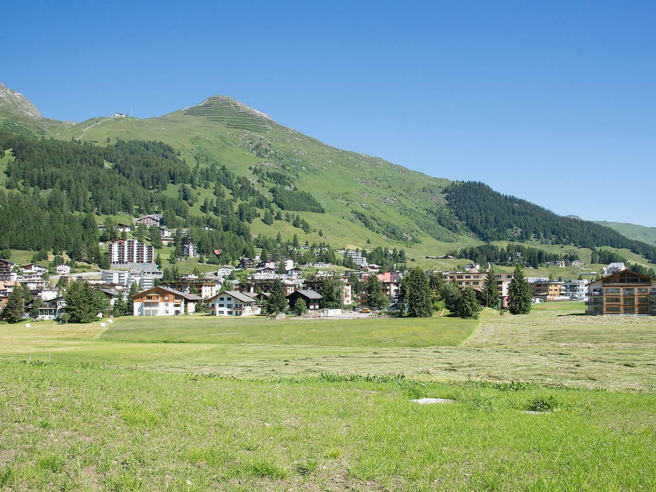 Vakantieappartement met sauna en binnenzwembad in Flüelapass, Davos, Zwitserland voor 2 personen foto 10