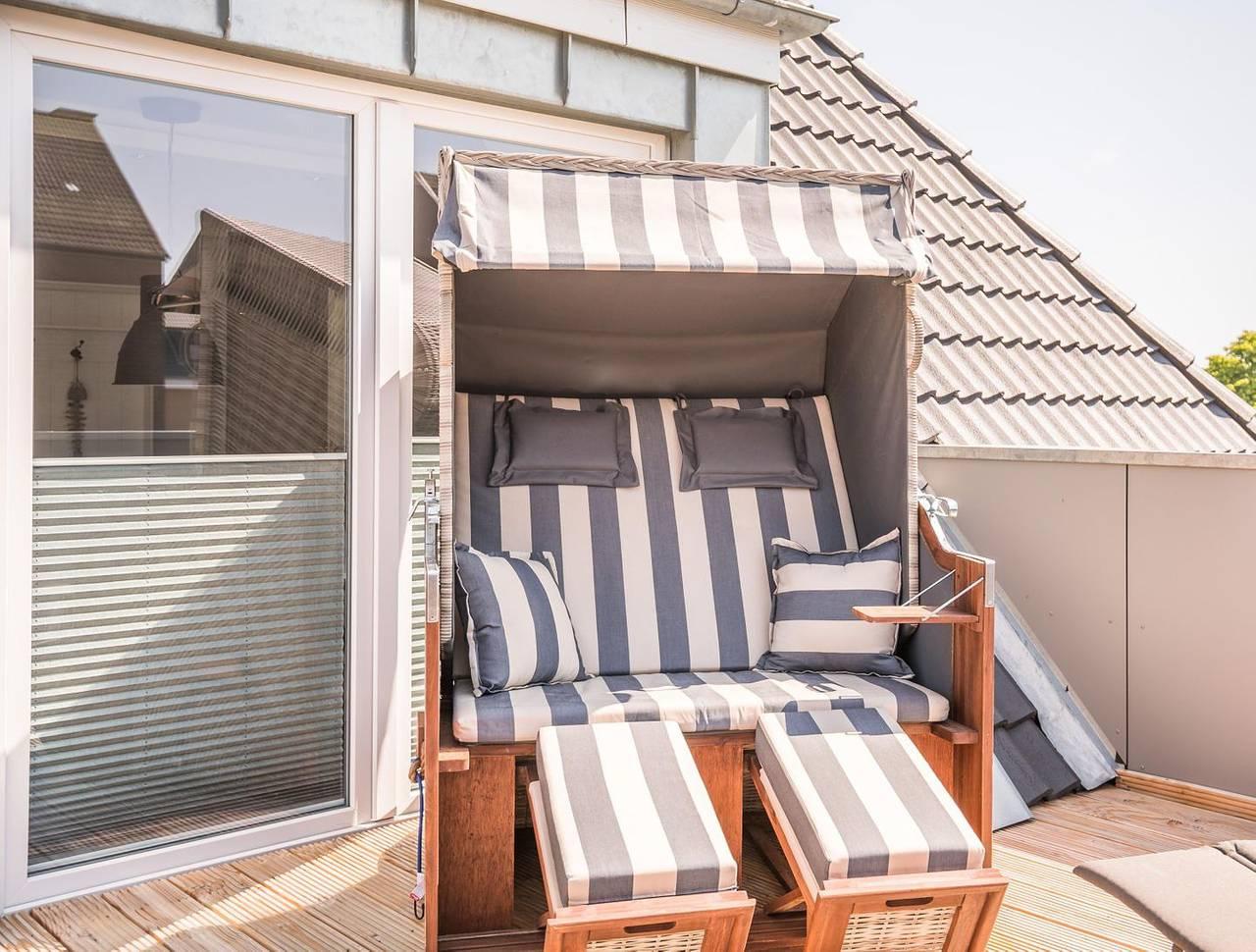 Vakantieappartement met 2 slaapkamers en balkon in Büsum, Dithmarschen, Duitsland voor 2 personen foto 21