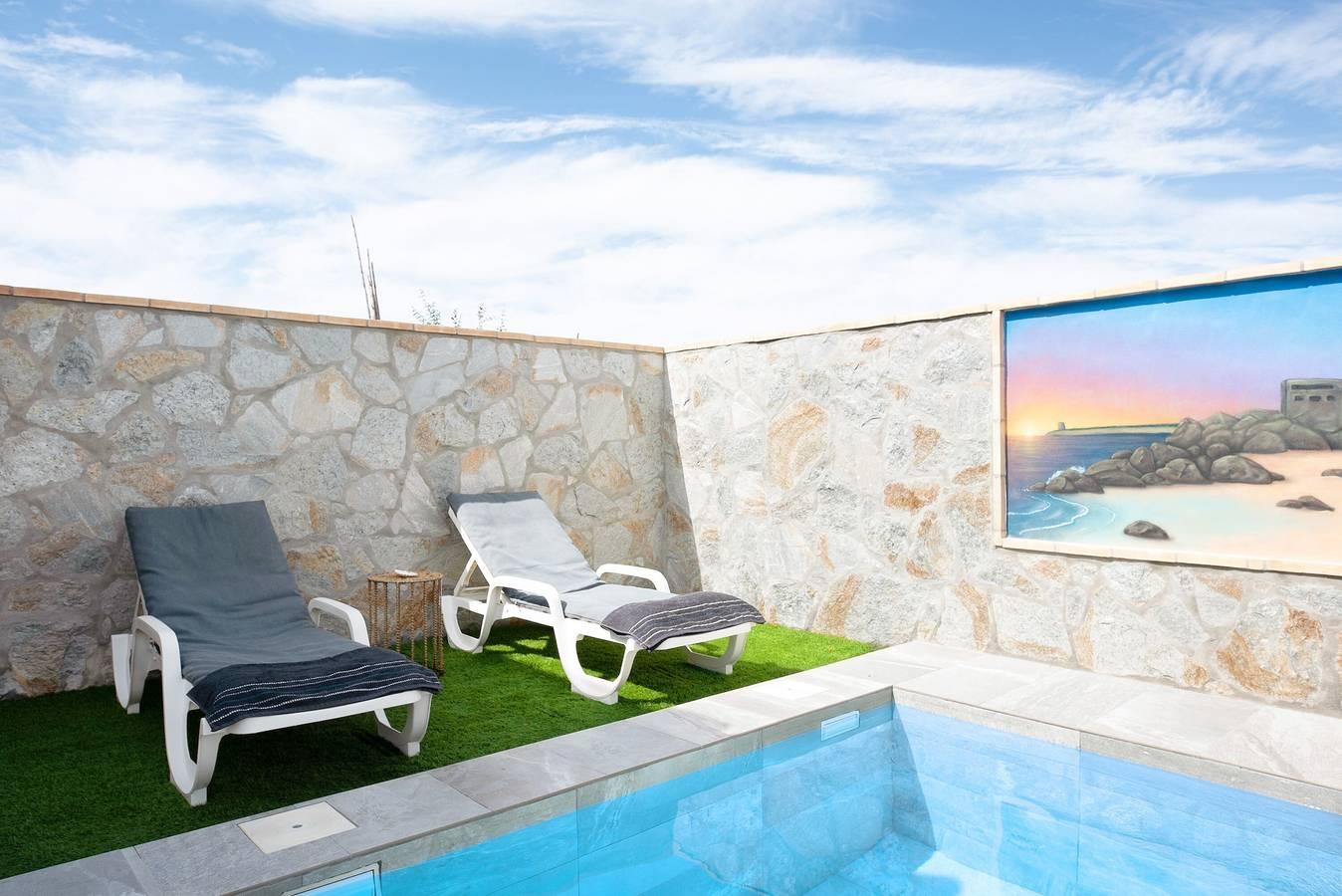 "Casa Isabel" vlak bij zee met zwembad, airco, Wi-Fi in Conil de la Frontera, Costa de la Luz, Spanje voor 4 personen foto 21