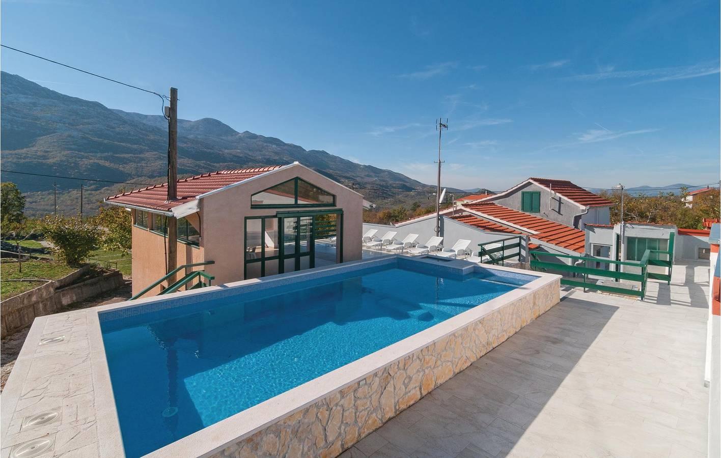 Charmant appartement van 160 m² met zwembad, wifi en terras in Dalmatian Zagora, Kroatië voor 10 personen foto 21