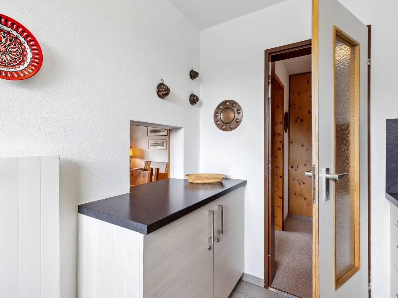 Vakantieappartement met sauna en binnenzwembad in Flüelapass, Davos, Zwitserland voor 4 personen foto 8
