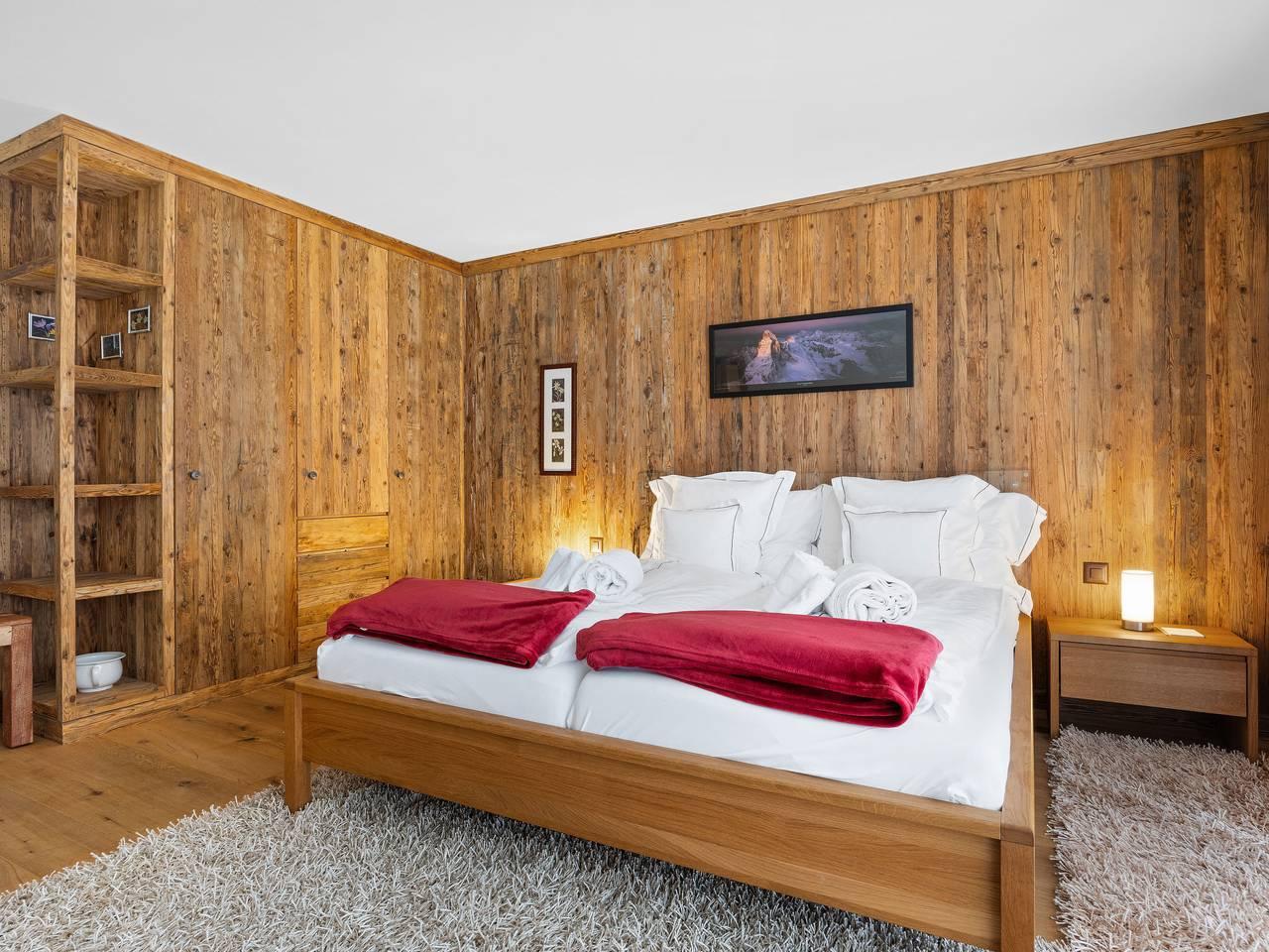 Vakantieappartement met sauna en 3 slaapkamers en balkon in Zermatt, Walliser Alpen, Zwitserland voor 6 personen foto 23