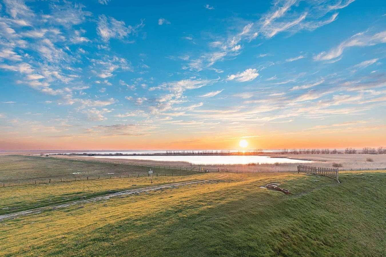 Vakantieappartement met sauna en hond toegestaan in Hattstedtermarsch, Noord-Friesland, Duitsland voor 4 personen foto 21