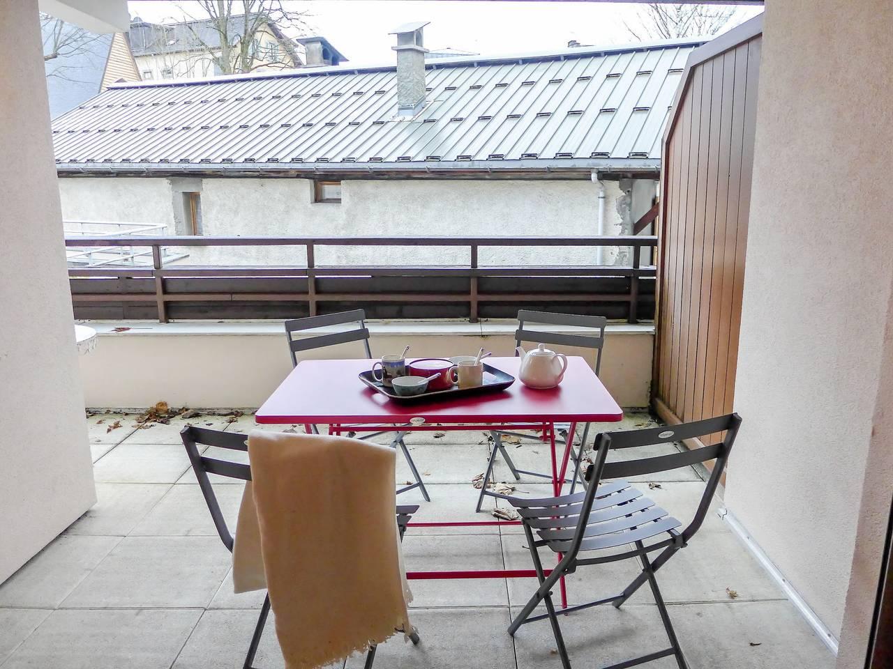 L'Espace Montagne met 1 slaapkamer en terras in Brevent-Flegere, Chamonix, Frankrijk voor 4 personen foto 11