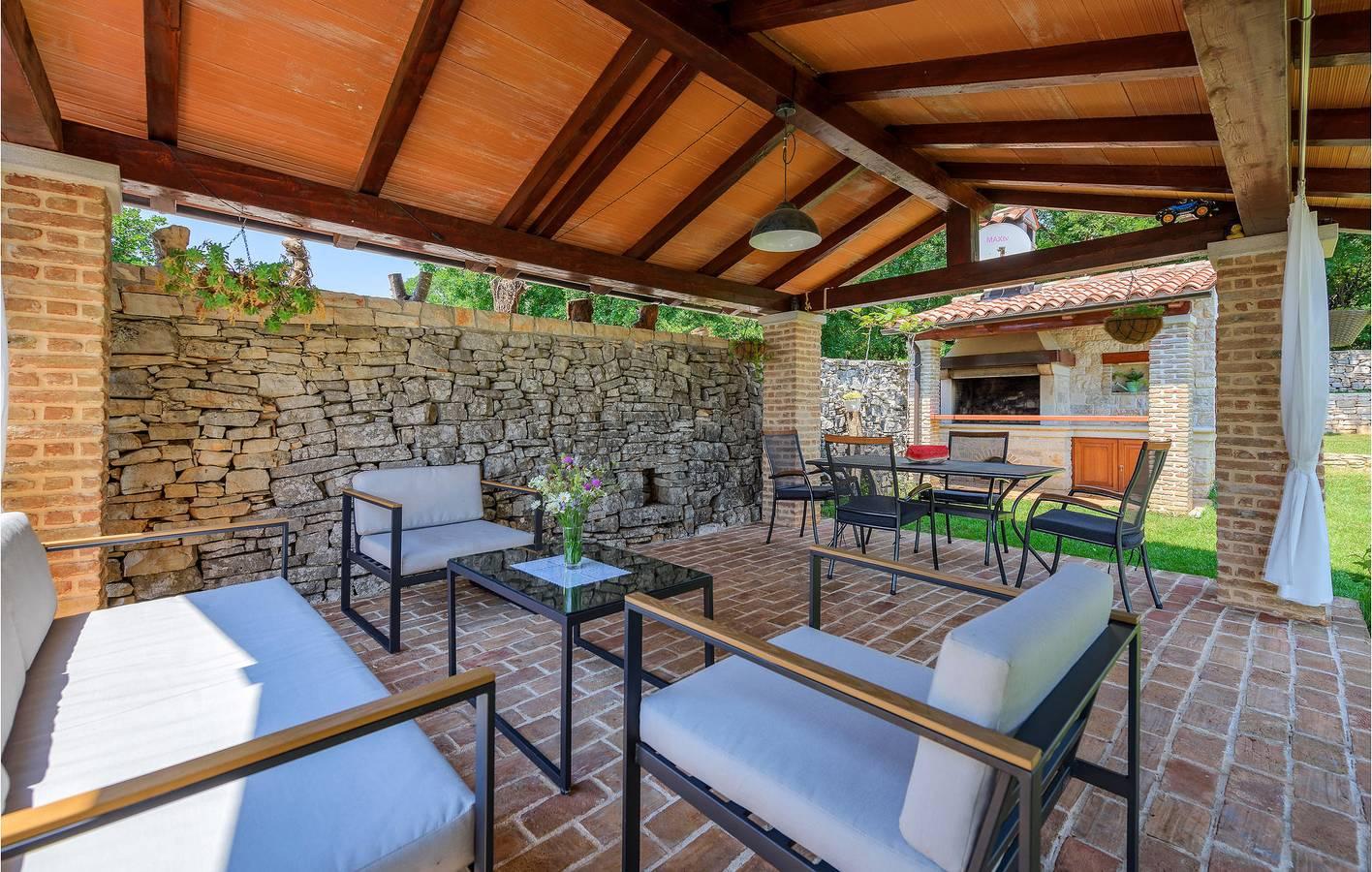Charmant appartement met zwembad en buitenkeuken, op 1,5 km in Jursici, Svetvinčenat, Kroatië voor 4 personen foto 21