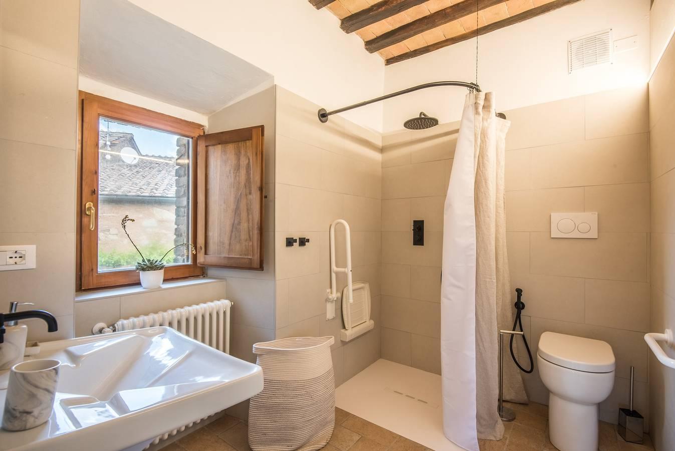 Appartement 'Brotes Castagno' met gedeeld zwembad, wifi in Sovicille, Chianti, Italië voor 6 personen foto 20