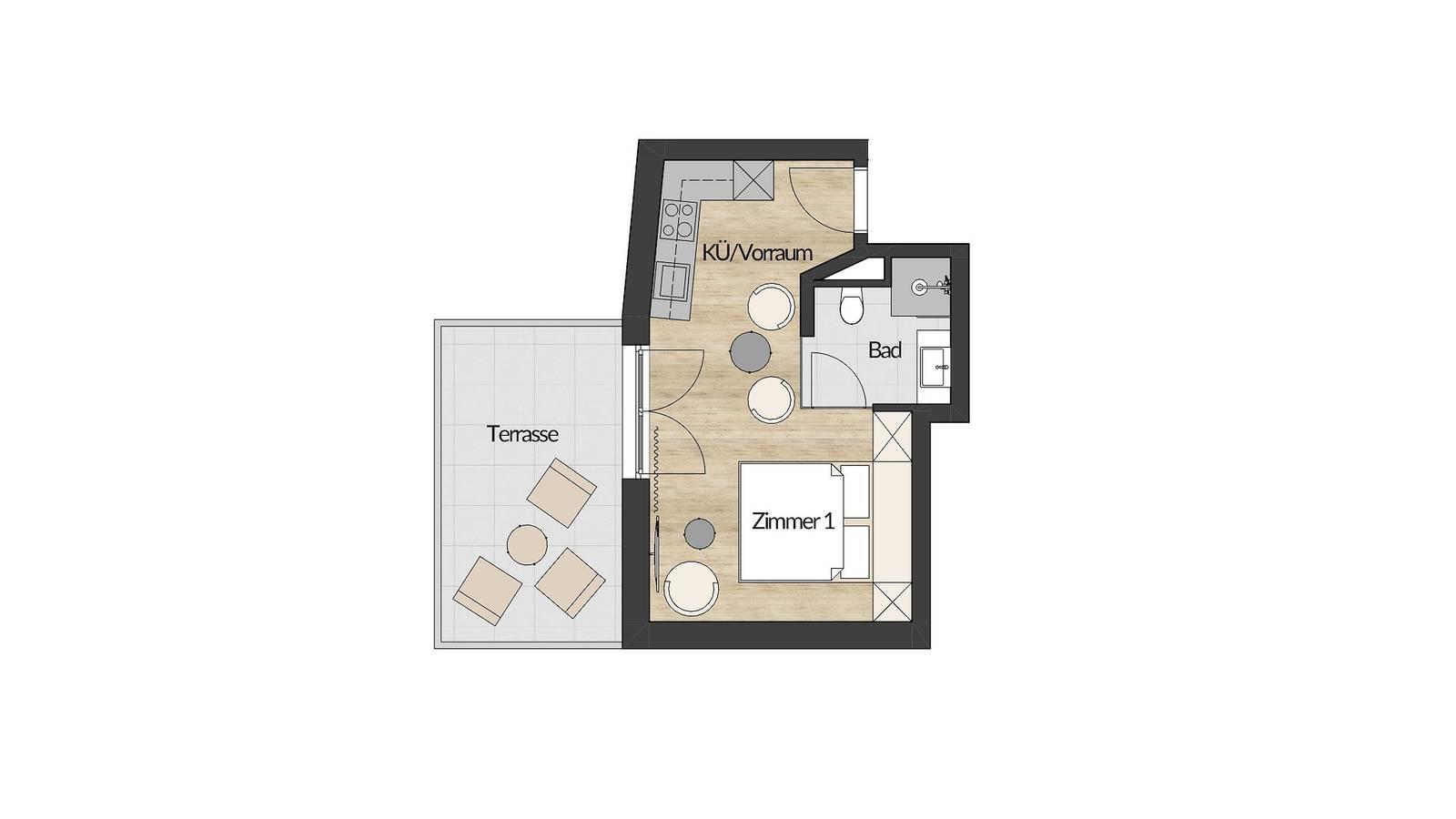 Vakantieappartement in Oetz, Oostenrijk voor 2 personen foto 10