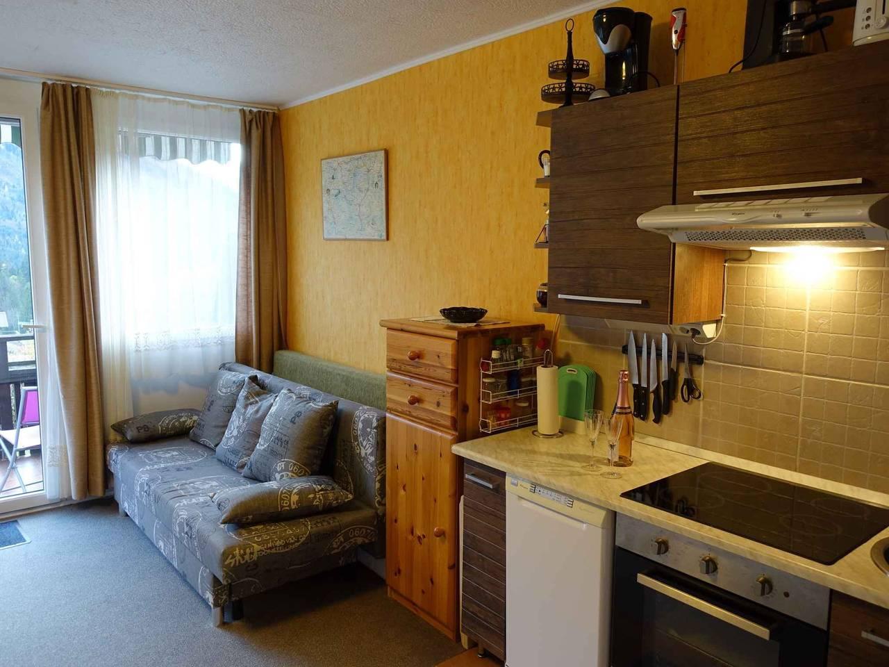 Studio met terras, sauna en uitzicht op de bergen in Bad Aussee, Salzkammergut mountains, Oostenrijk voor 4 personen foto 22
