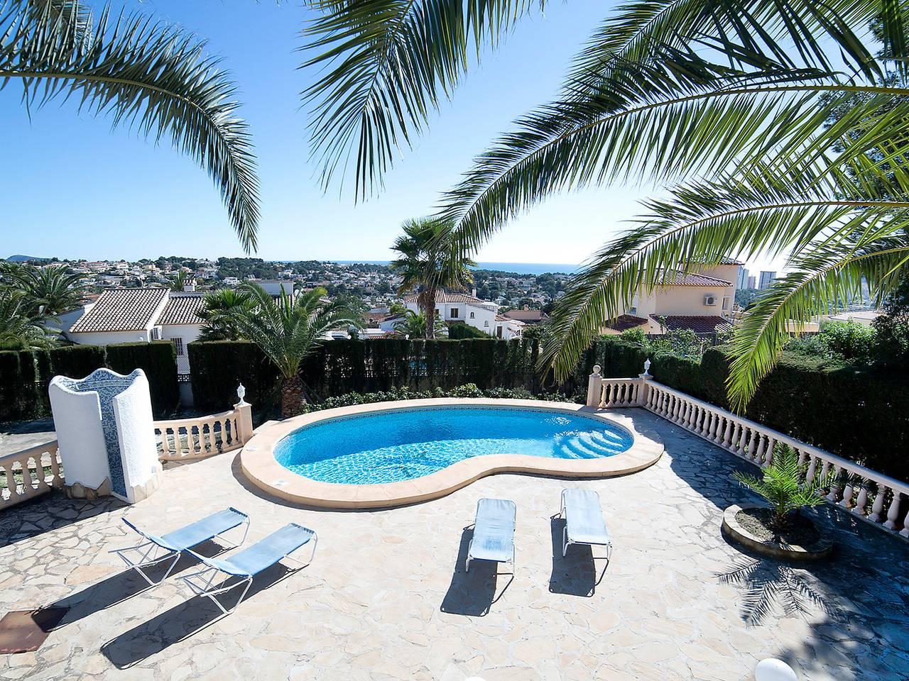 Vakantiehuis met privézwembad en zeezicht in Calpe, Costa Blanca, Spanje voor 6 personen foto 4