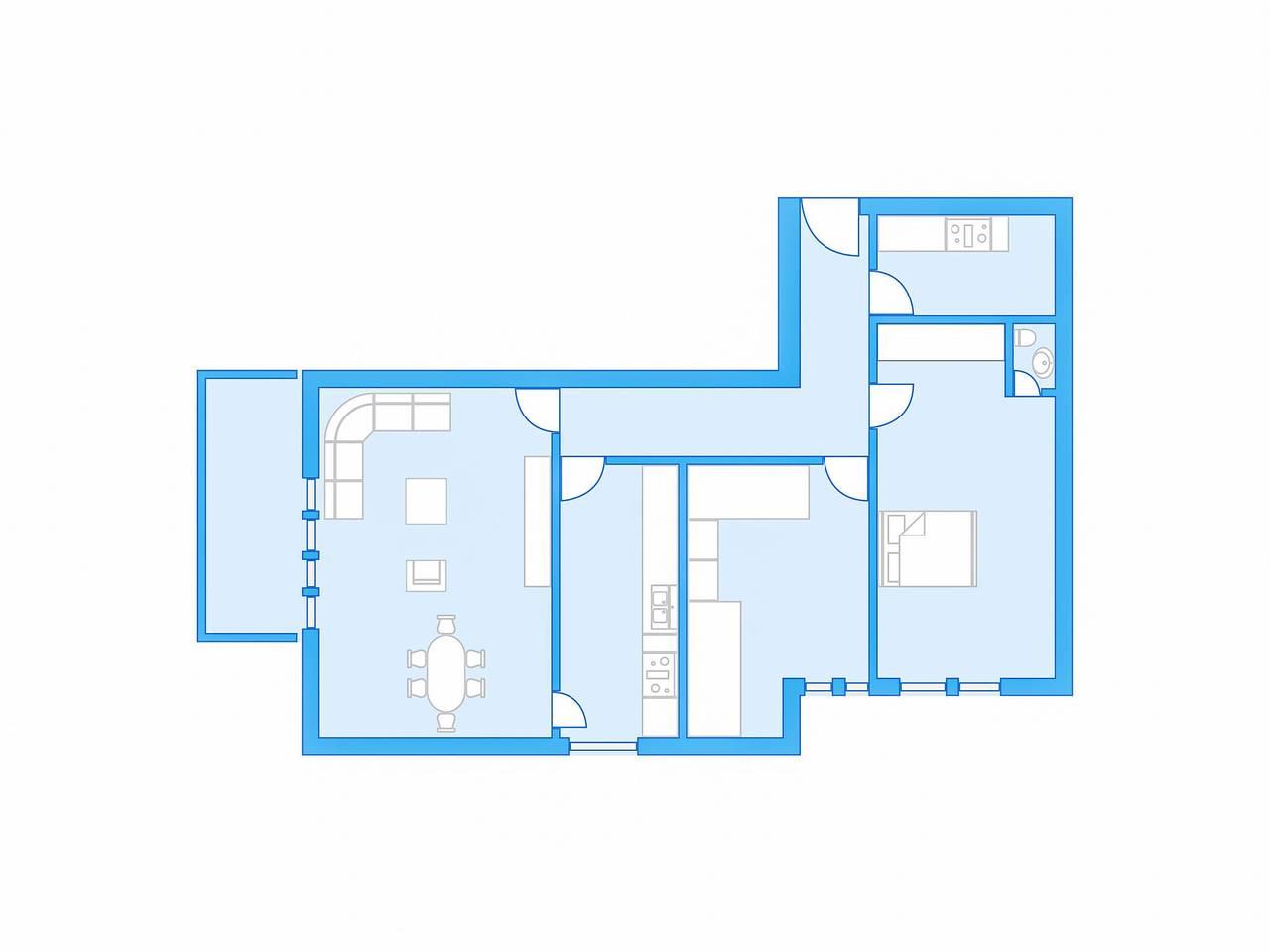 Allod Park Haus C 301 in Davos Platz 1, Davos, Zwitserland voor 5 personen foto 7
