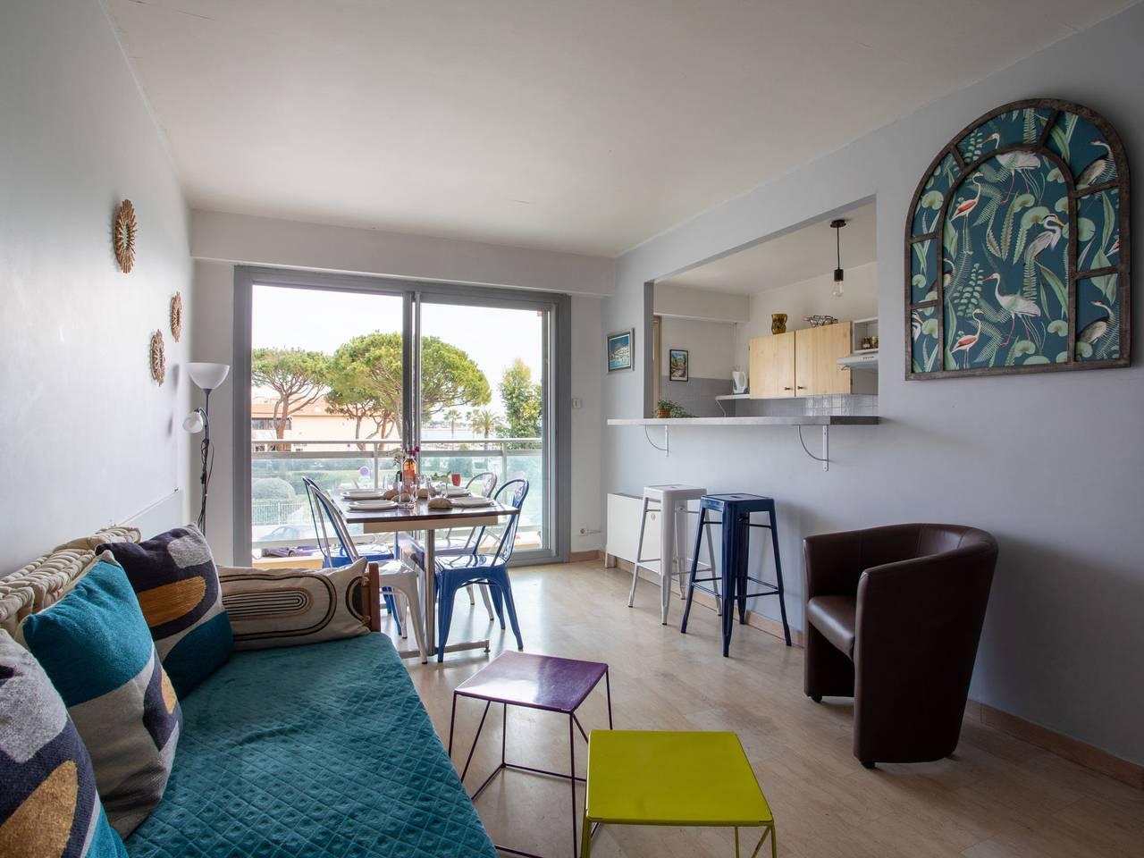 Vakantieappartement in Zee-Alpen, Frankrijk voor 4 personen