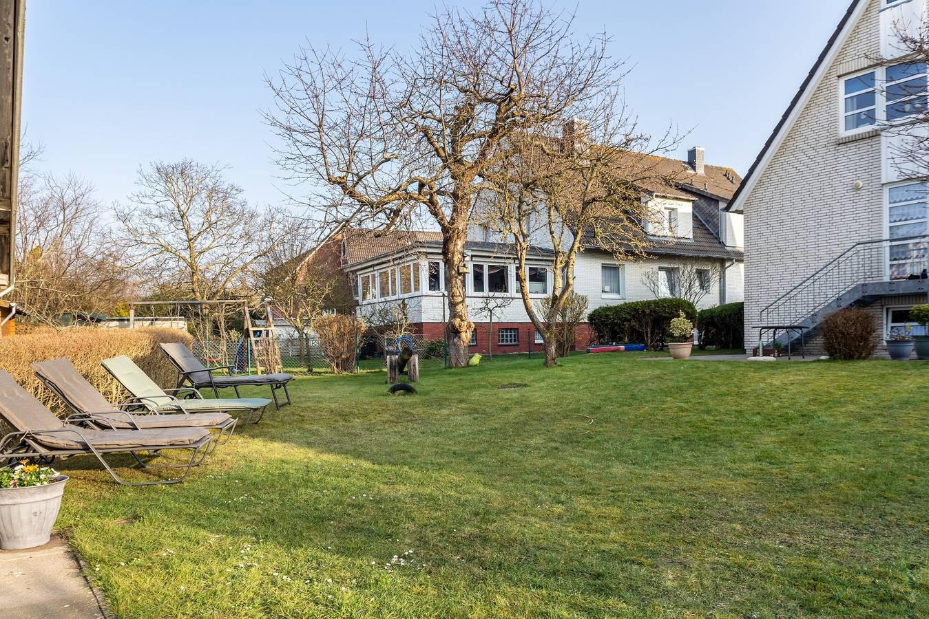 Appartement 'Nordhaus 1' dichtbij het strand met gedeelde tuin & Wi-Fi in Duhnen, Cuxhaven, Duitsland voor 2 personen foto 22