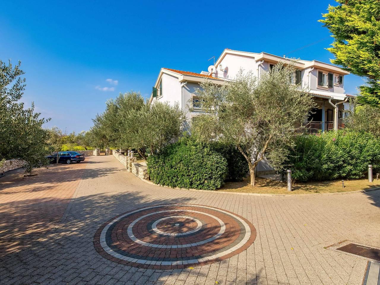 Vakantieappartement met zwembad en hond toegestaan in Plaža Miral, Kampor, Kroatië voor 6 personen foto 24