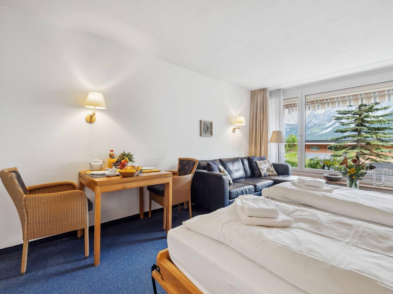 Vakantieappartement met 1 slaapkamer en terras in Arosa, Plessur Alpen, Zwitserland voor 2 personen foto 13