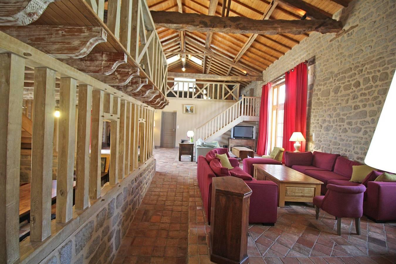 Gîte de Chabanne in Saint-Sylvestre, Frankrijk voor 14 personen foto 20