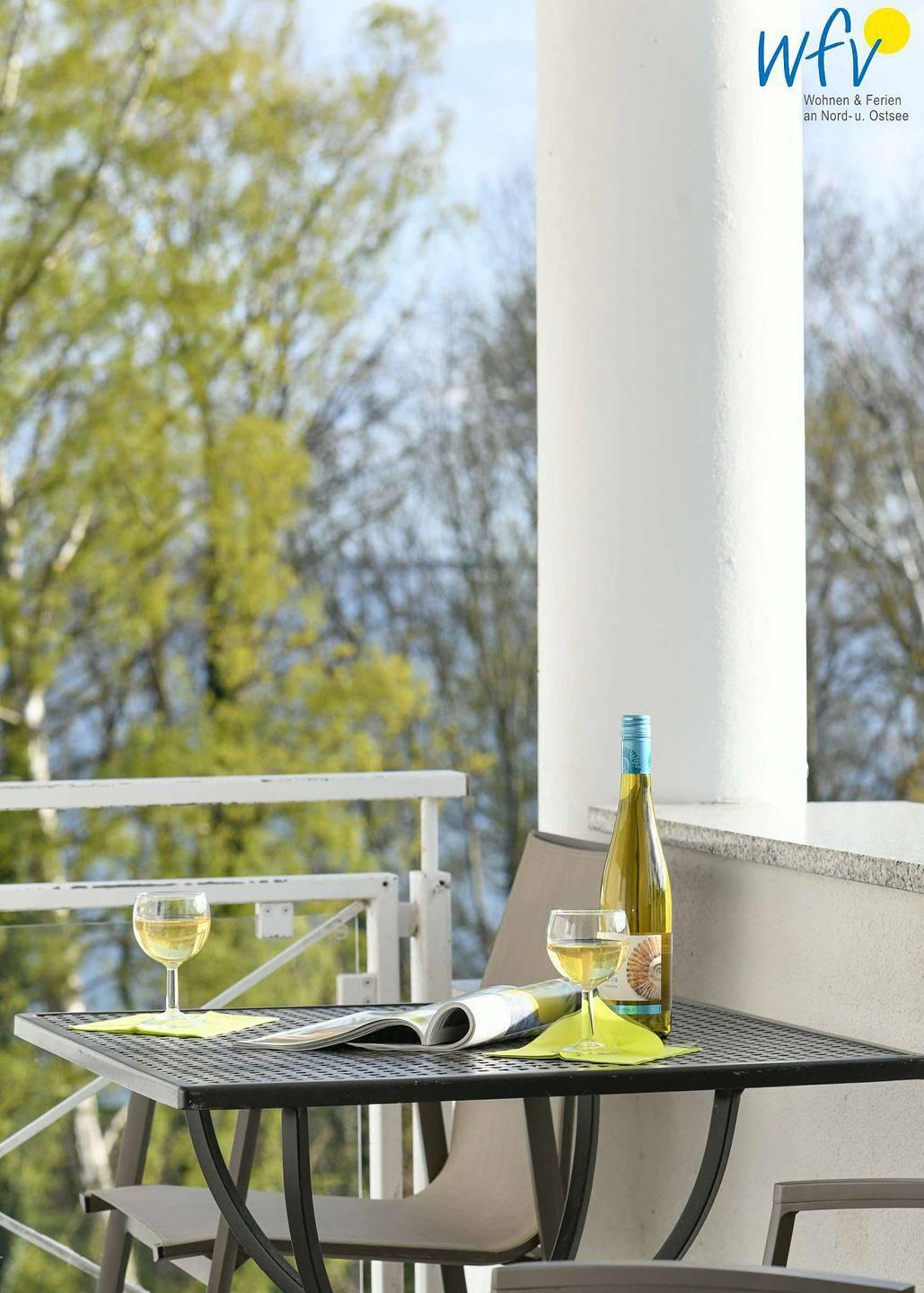 Vakantieappartement met 1 slaapkamer en balkon in Göhren, Rügen, Duitsland voor 2 personen foto 19