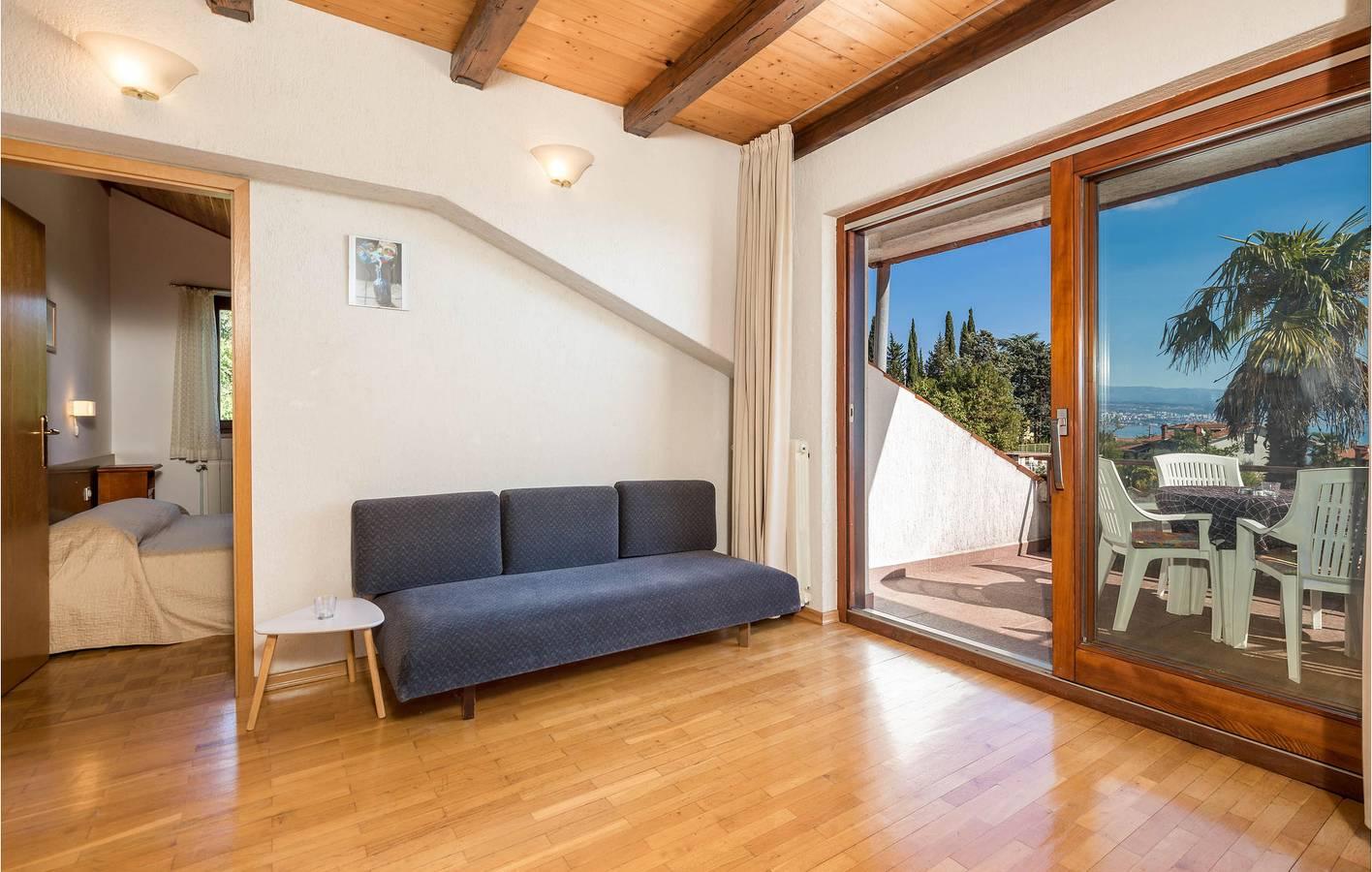 Gezellig appartement met uitzicht op zee, zwembad en terras vlak in Ika, Opatija Riviera, Kroatië voor 4 personen foto 23