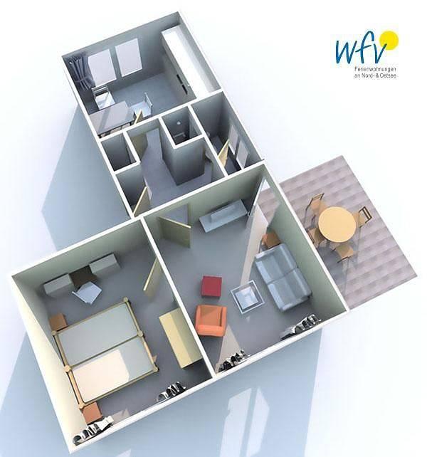 Vakantieappartement in Weser-Ems, Duitsland voor 3 personen foto 17