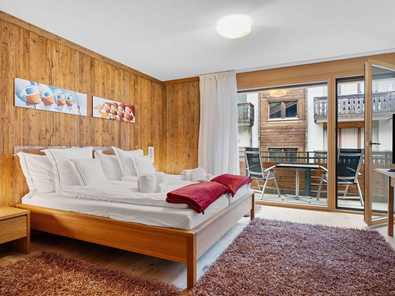 Vakantieappartement met sauna en 3 slaapkamers en balkon in Zermatt, Walliser Alpen, Zwitserland voor 6 personen foto 24