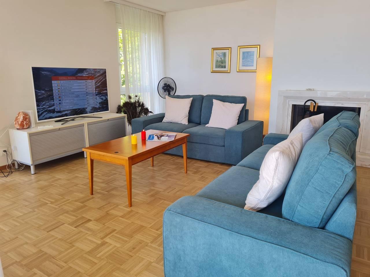 Vakantieappartement in Montreux, Zwitserland voor 5 personen