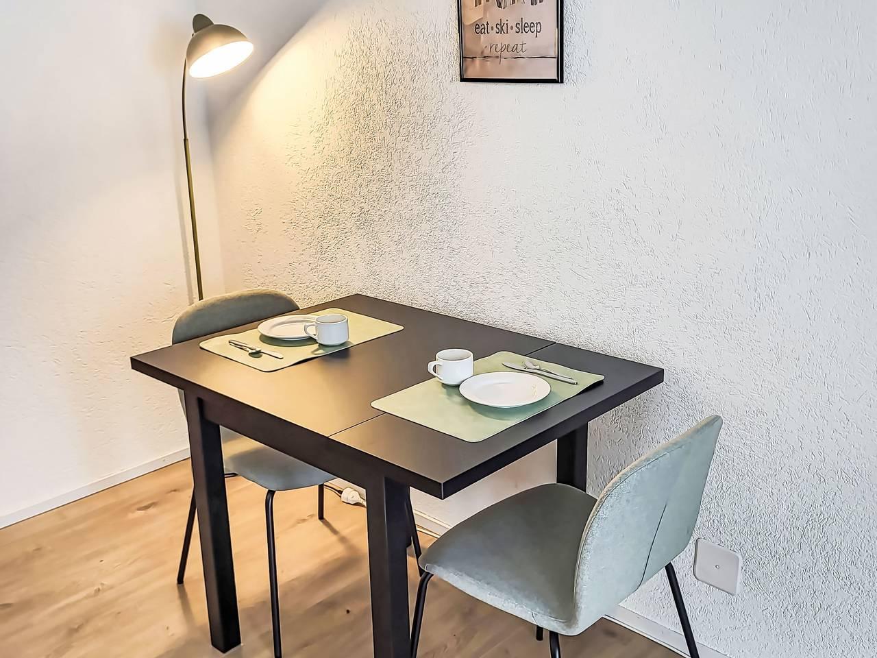 Vakantieappartement met 1 slaapkamer en balkon in Leukerbad, Wallis, Zwitserland voor 2 personen foto 7