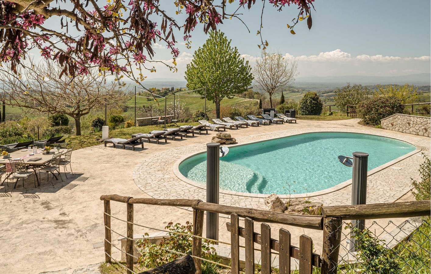 Gezellig appartement met zwembad en wifi in de buurt in Collevecchio, Provincie Rieti, Italië voor 12 personen foto 24